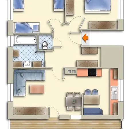 Haus Michael Апартаменти *